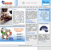 Tablet Screenshot of enscer.com.br